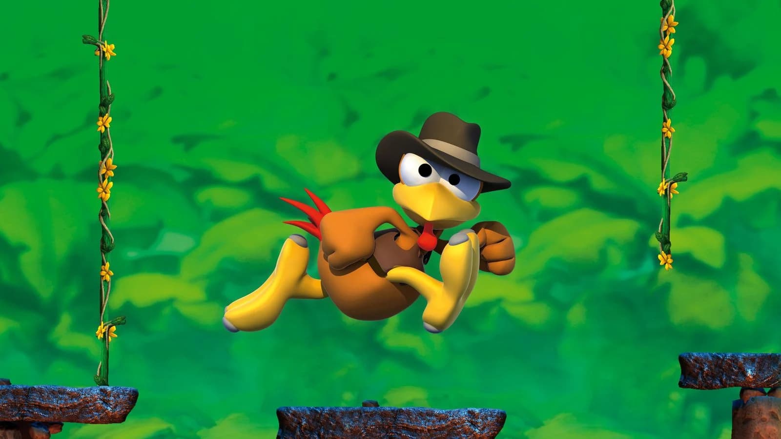 Crazy Chicken Jump 'n' Run Traps and Treasures